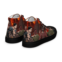 Image 3 of Cerberus Clique high top canvas shoes