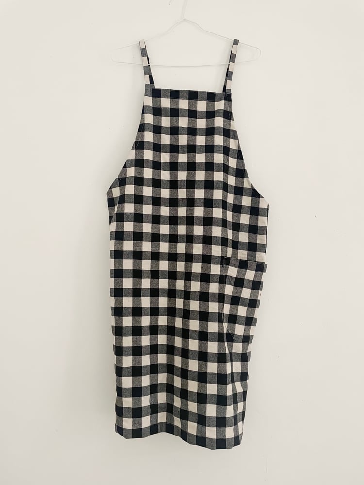 Image of cocon gingham apron 