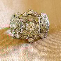 Image 1 of WHITE GOLD & DIAMOND RING