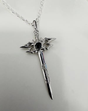 Image of IMPLY x MIDNIGHT FACTORY - Déka Sword Pendant Necklace