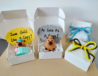 Image 5 of Capybara Party Decor. Custom Age Capybara Large Cake Topper Cake Centerpiece. Capy Birthday