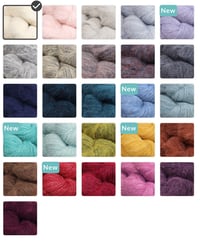 Image 3 of Lagoon Picot Brim bonnet with ribbon ties {WRAP AVAILABLE}