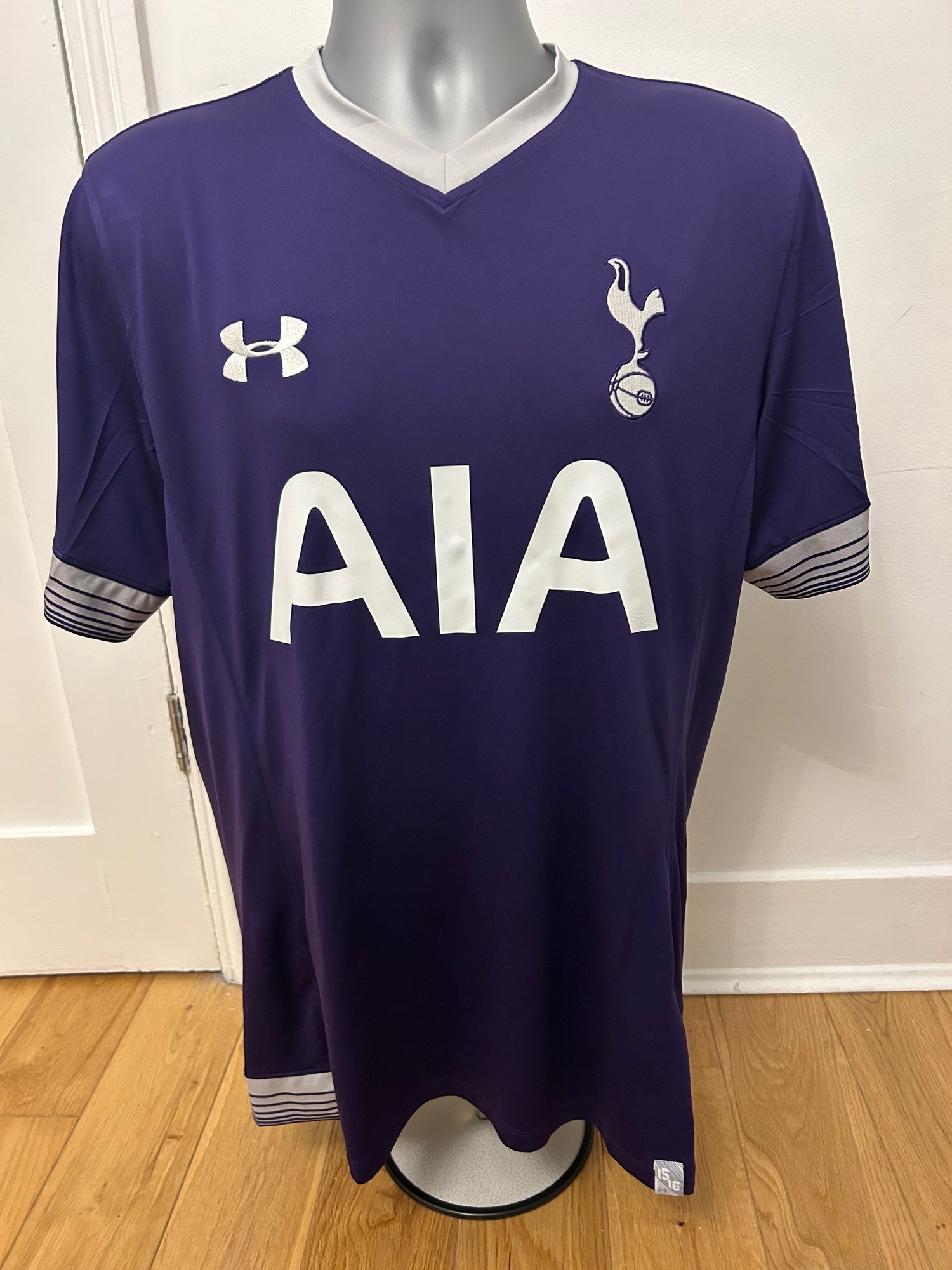 Image of Tottenham Hotspur “ALLI 20” 2015/16 Third Shirt + patches (L)