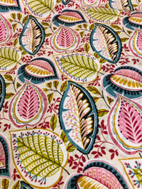 Image 2 of Hule Loneta Resinada - Hojas - 6€/m