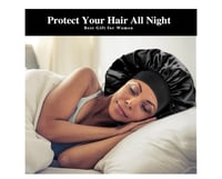 Image 3 of Bambina Glow Silk Bonnet 