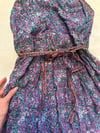 late 1960s rare India gauze wrap dress
