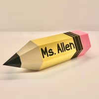 Image 2 of Pencil Desk Name Display