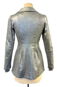 Image 2 of Francois Welsby Jacket – Metallic Coated linen/cotton