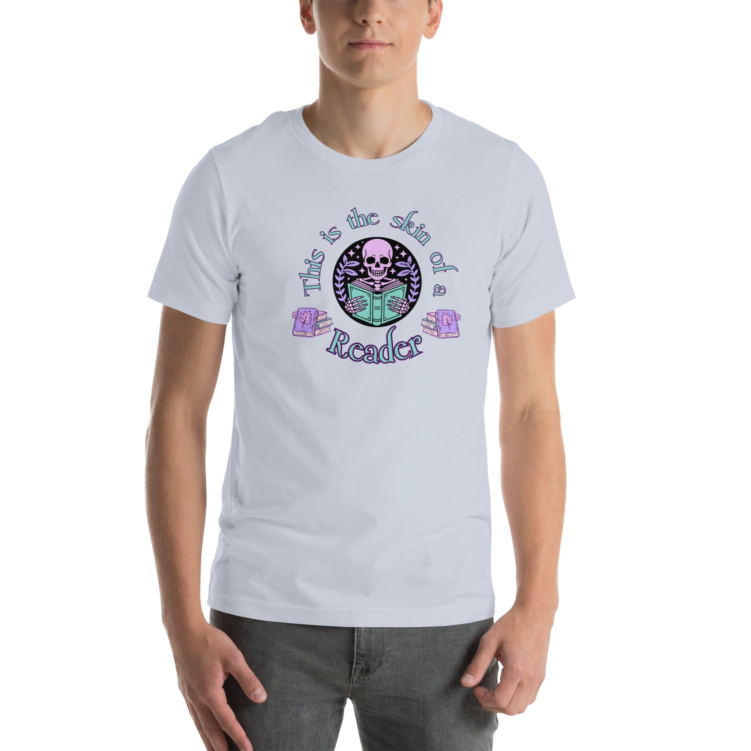 Image of skin of a reader Unisex t-shirt