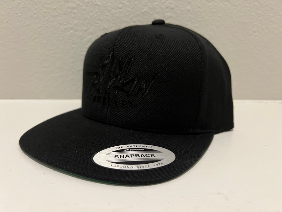 Image of Black on Black SnapBack 