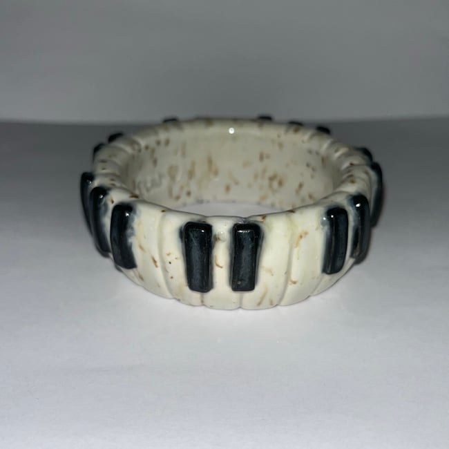 Speckled Piano Bracelet - 8 in inner diameter 