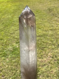 Image 7 of Large Smoky Quartz Generator With Rainbows #1360
