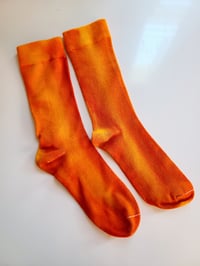 Image 4 of Orange Ombre Socks