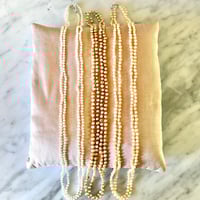 Image 2 of LONG STRANDS OF PEARLS