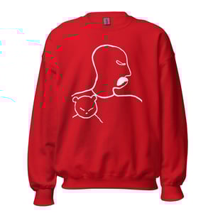 N8 & Bear Painting by Val Unisex Sweatshirt (Black, Red, Navy)