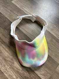 Custom tie die visor
