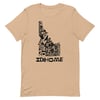 IDAHOME County Lines - Unisex T-shirt - Black print
