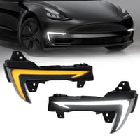 Image 1 of LED DRL FOG LIGHTS TESLA MODEL 3 ONLY 2018-2023 (NO HIGHLAND TESLA 2024+)