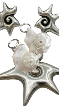 Image 1 of Conch Hoop Earrings