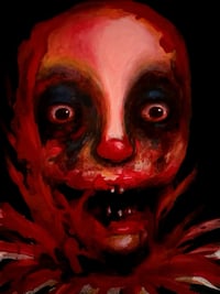 Image 1 of bloodspurty clown