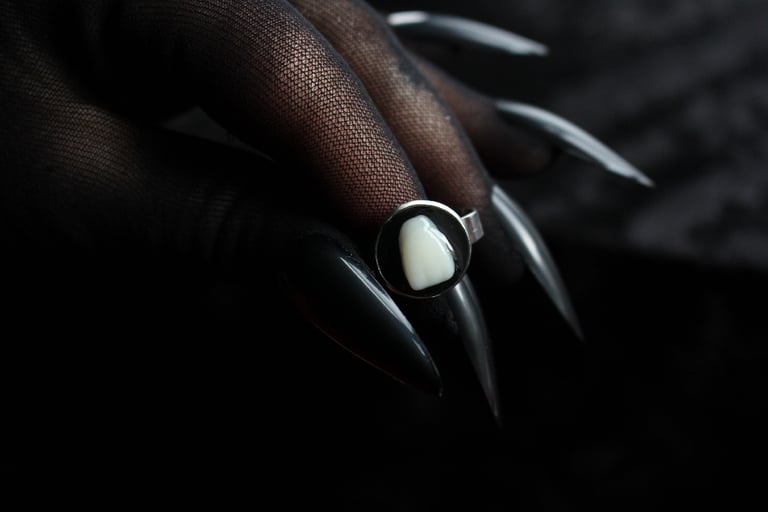 Dead Good single tooth ring Image 10
