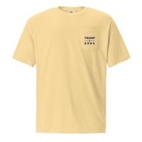 Image 4 of Trump 2024 - MAGA - Comfort Colors - Unisex Garment-Dyed Pocket T-shirt