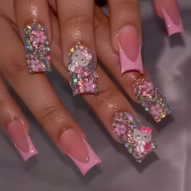 Image of Pink French Kawaii HK