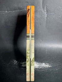 Image 4 of Desert Ironwood & Camo G-carta Segmented Knife Scales