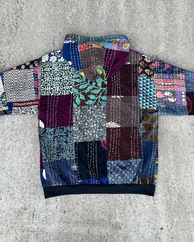 Patchwork Hoodie