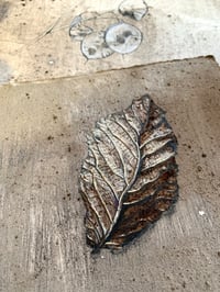 Image 1 of "Leaf" original framed painting