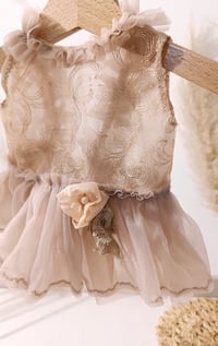 Image 3 of Newborn Girl Photo Prop Set – April (Pastel Beige)