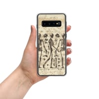 Image 4 of Antique Anatomical Illustration Skeletons and Bones Clear Case for Samsung®