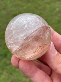 Image 1 of Fire Quartz Crystal Sphere #1478