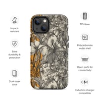 Image 14 of Colorful Trio Botanical Plants Art Nouveau Tough Case for iPhone®