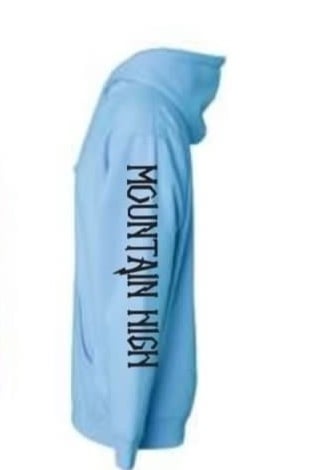 Image of CITY GOAT GRAPHIC HOODIE(Light Blue)