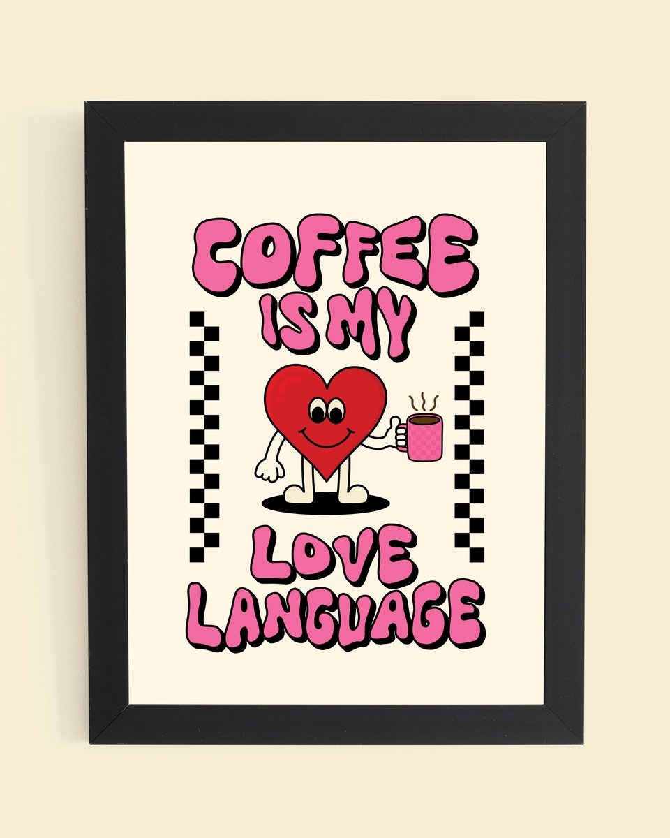 Coffee Love Language Topper - Topperswap