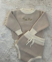 Embroided Premium Knit Set
