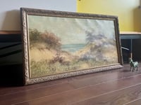 Image 2 of Impressionist Oil Landscape on Canvas