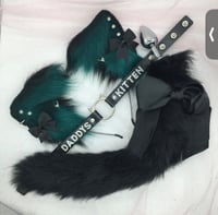 Green / Black Pretty Kitten 