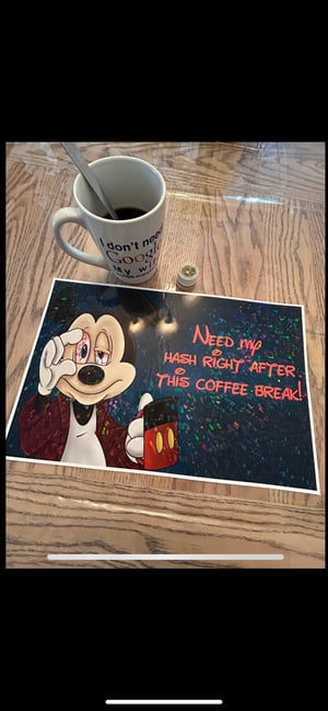 Image of Need Hash holo artprint