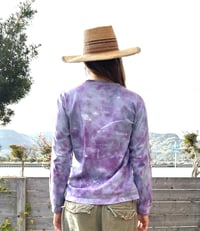Image 2 of [ Ready to Ship ] Crescent moon tie-dye Batik T