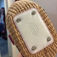 Image 4 of 2003 coach basket bag 