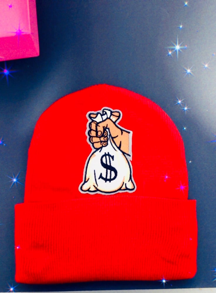 Image of Money bag beanie hat