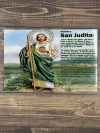 Image 5 of San Judas Aluminum Sign