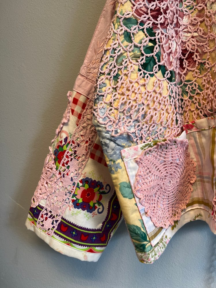 Image of Sunday puzzle jacket pink (xs-xl)