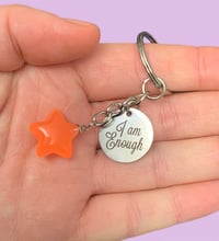 Image 2 of I am enough keyrings