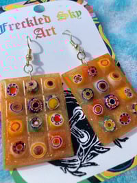 Image 4 of Gold Geometric Earrings