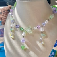 Image 5 of wisteria garden necklace 🪻˚⊹౨ৎ