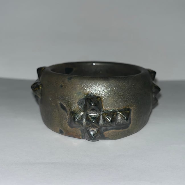 Studded Cross Bracelet