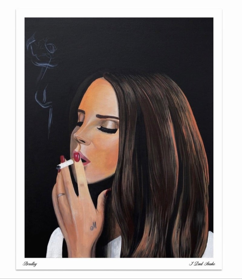 Image of I Don’t Smoke Limited Edition Poster Print 